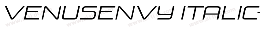 VenusEnvy Italic字体转换